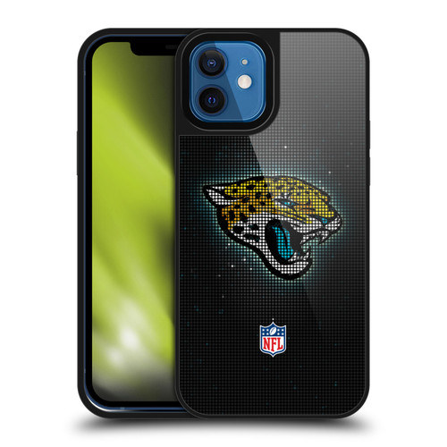 NFL Jacksonville Jaguars Artwork LED Gel Armour Case For Apple iPhone 12 / iPhone 12 Pro