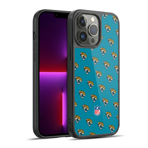 NFL Jacksonville Jaguars Artwork Patterns Gel Armour Case For Apple iPhone 13 Pro Max