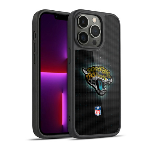 NFL Jacksonville Jaguars Artwork LED Gel Armour Case For Apple iPhone 13 Pro