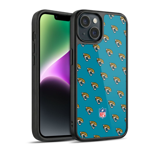 NFL Jacksonville Jaguars Artwork Patterns Gel Armour Case For Apple iPhone 14
