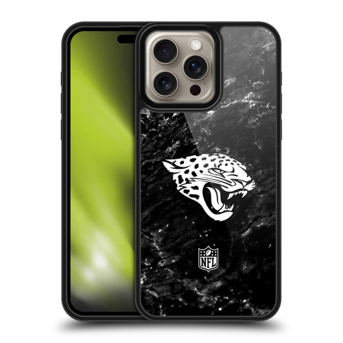NFL Jacksonville Jaguars Artwork Marble Gel Armour Case For Apple iPhone 16 Pro Max