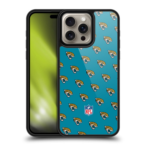 NFL Jacksonville Jaguars Artwork Patterns Gel Armour Case For Apple iPhone 16 Pro Max
