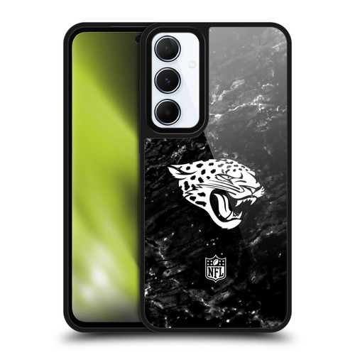 NFL Jacksonville Jaguars Artwork Marble Gel Armour Case For Samsung Galaxy A55 5G