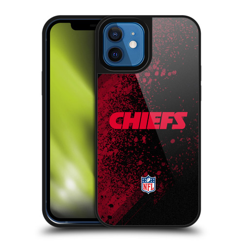NFL Kansas City Chiefs Logo Blur Gel Armour Case For Apple iPhone 12 / iPhone 12 Pro