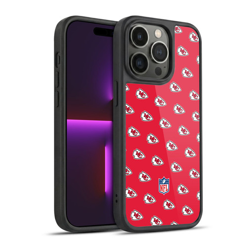 NFL Kansas City Chiefs Artwork Patterns Gel Armour Case For Apple iPhone 14 Pro