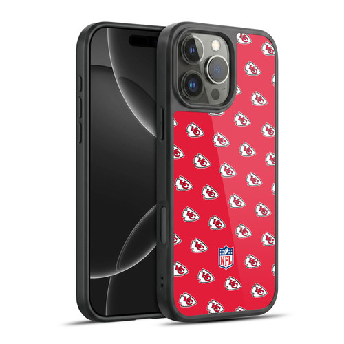 NFL Kansas City Chiefs Artwork Patterns Gel Armour Case For Apple iPhone 16 Pro Max