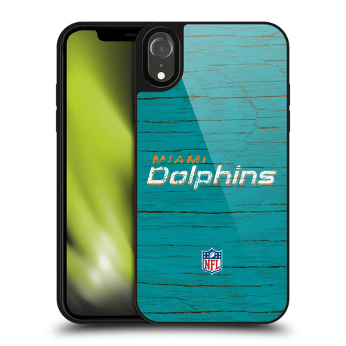 NFL Miami Dolphins Logo Distressed Look Gel Armour Case For Apple iPhone XR