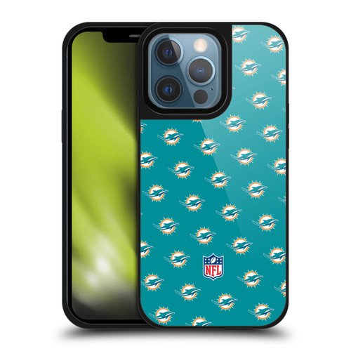 NFL Miami Dolphins Artwork Patterns Gel Armour Case For Apple iPhone 13 Pro