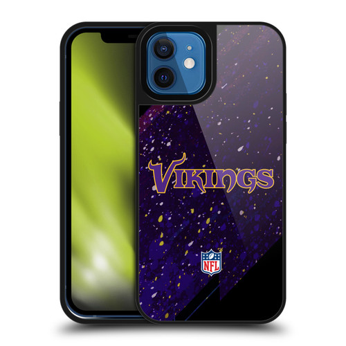 NFL Minnesota Vikings Logo Blur Gel Armour Case For Apple iPhone 12 / iPhone 12 Pro