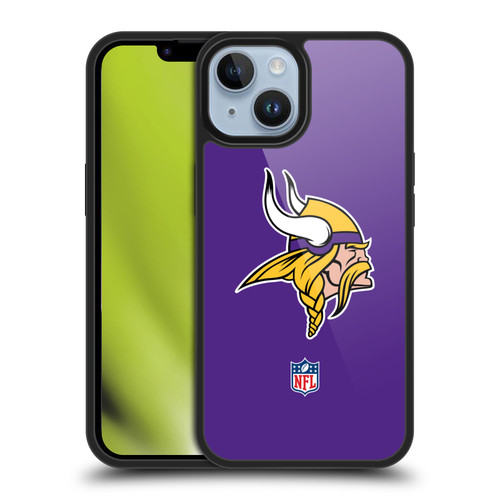 NFL Minnesota Vikings Logo Plain Gel Armour Case For Apple iPhone 14 NFL Minnesota Vikings Logo Plain Gel Armour Case For Apple iPhone 14