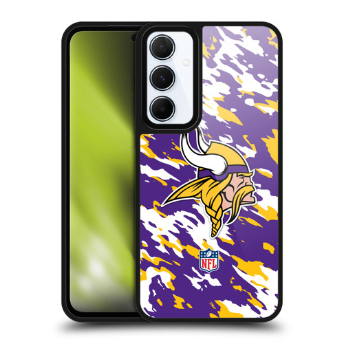 NFL Minnesota Vikings Logo Camou Gel Armour Case For Samsung Galaxy A55 5G NFL Minnesota Vikings Logo Camou Gel Armour Case For Samsung Galaxy A55 5G