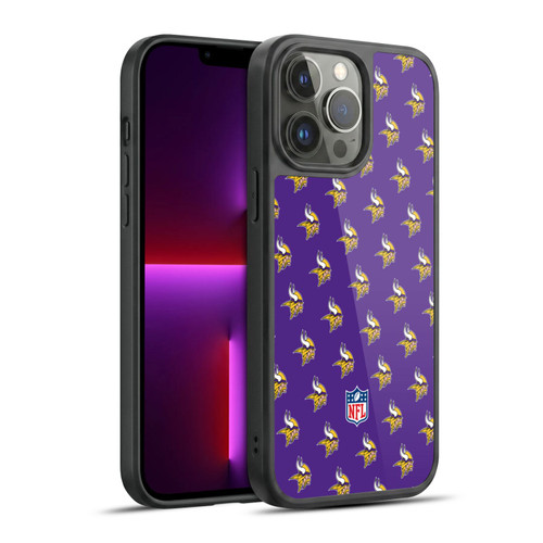 NFL Minnesota Vikings Artwork Patterns Gel Armour Case For Apple iPhone 13 Pro Max