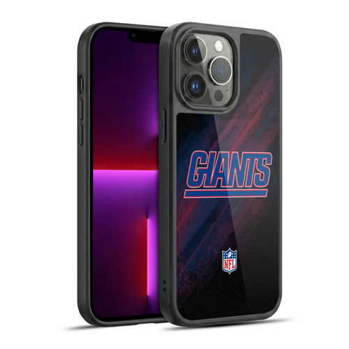 NFL New York Giants Logo Blur Gel Armour Case For Apple iPhone 13 Pro Max