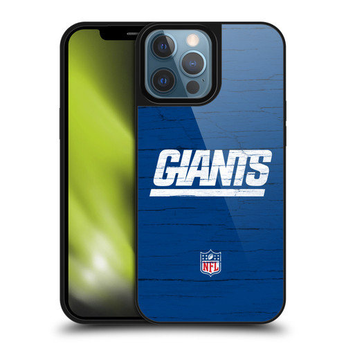 NFL New York Giants Logo Distressed Look Gel Armour Case For Apple iPhone 13 Pro Max