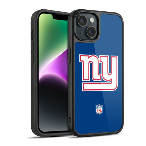 NFL New York Giants Logo Plain Gel Armour Case For Apple iPhone 14