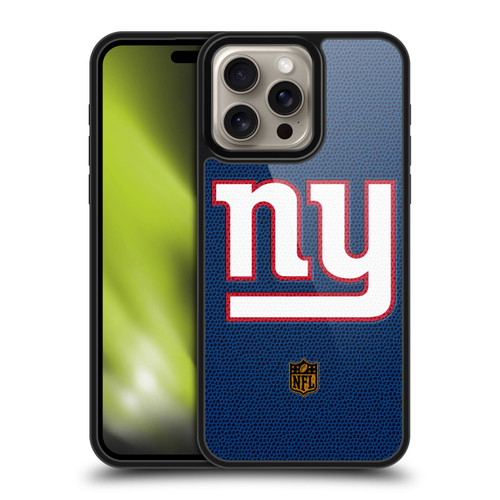 NFL New York Giants Logo Football Gel Armour Case For Apple iPhone 16 Pro Max