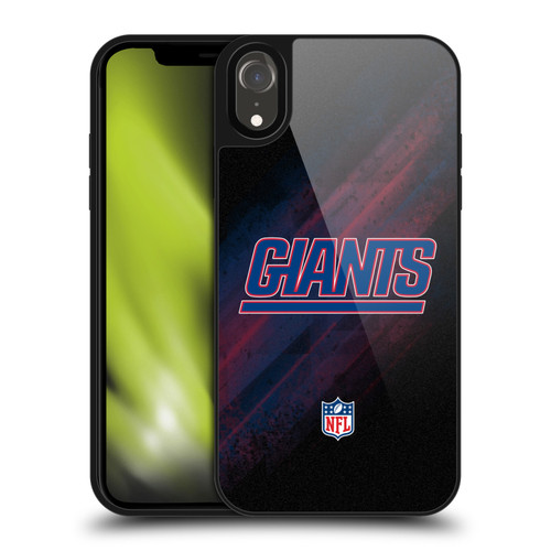 NFL New York Giants Logo Blur Gel Armour Case For Apple iPhone XR