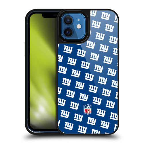 NFL New York Giants Artwork Patterns Gel Armour Case For Apple iPhone 12 / iPhone 12 Pro