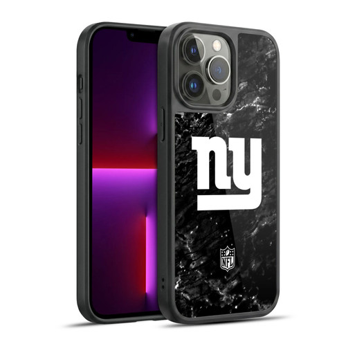 NFL New York Giants Artwork Marble Gel Armour Case For Apple iPhone 13 Pro Max