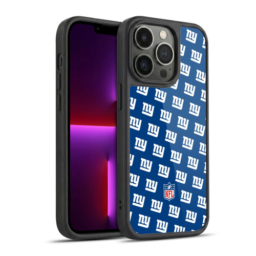 NFL New York Giants Artwork Patterns Gel Armour Case For Apple iPhone 13 Pro
