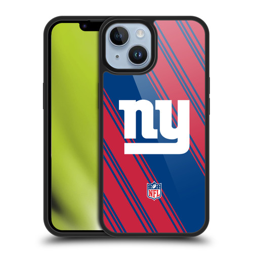 NFL New York Giants Artwork Stripes Gel Armour Case For Apple iPhone 14
