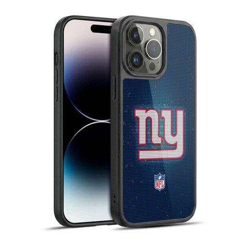 NFL New York Giants Artwork LED Gel Armour Case For Apple iPhone 14 Pro Max