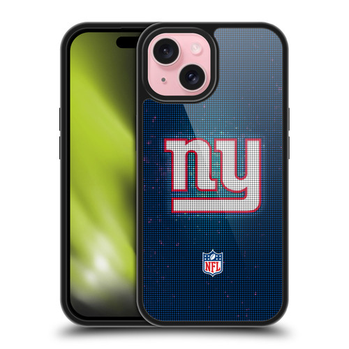NFL New York Giants Artwork LED Gel Armour Case For Apple iPhone 15