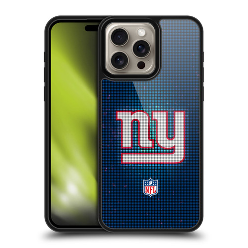 NFL New York Giants Artwork LED Gel Armour Case For Apple iPhone 16 Pro Max
