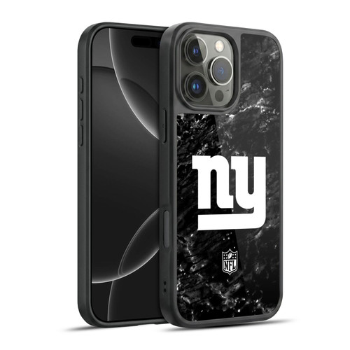 NFL New York Giants Artwork Marble Gel Armour Case For Apple iPhone 16 Pro Max