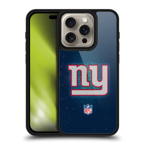 NFL New York Giants Artwork LED Gel Armour Case For Apple iPhone 16 Pro