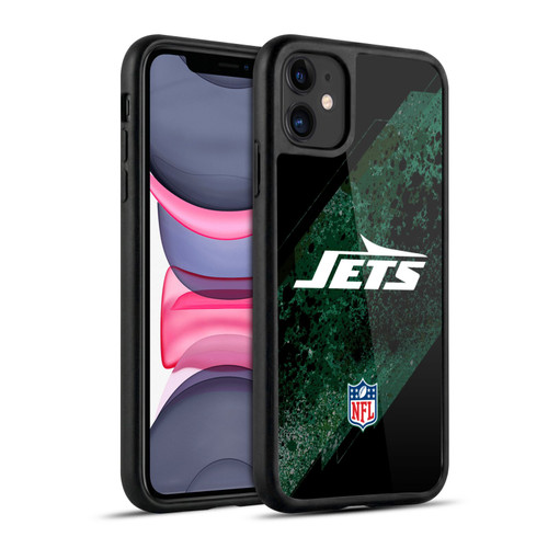 NFL New York Jets Logo Blur Gel Armour Case For Apple iPhone 11