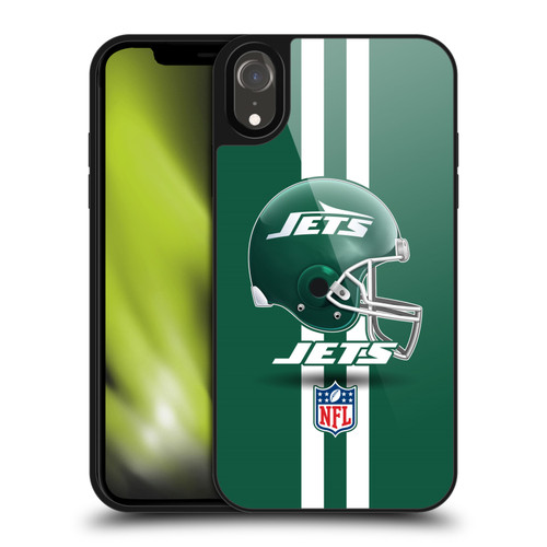 NFL New York Jets Logo Helmet Gel Armour Case For Apple iPhone XR