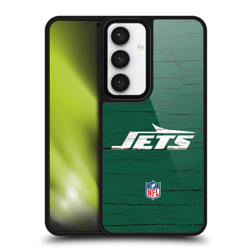 NFL New York Jets Logo Distressed Look Gel Armour Case For Samsung Galaxy S24 5G
