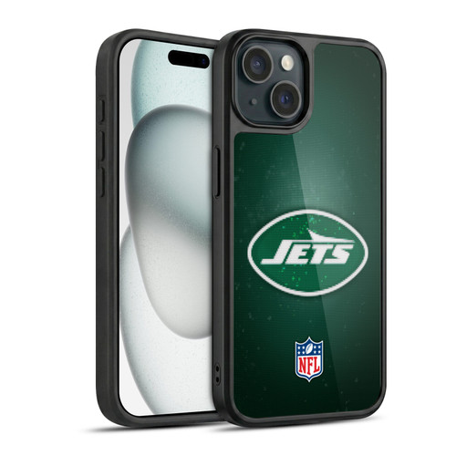 NFL New York Jets Artwork LED Gel Armour Case For Apple iPhone 15
