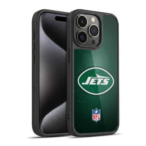 NFL New York Jets Artwork LED Gel Armour Case For Apple iPhone 15 Pro