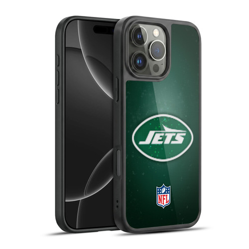 NFL New York Jets Artwork LED Gel Armour Case For Apple iPhone 16 Pro Max