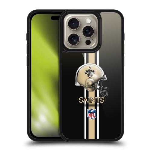 NFL New Orleans Saints Logo Helmet Gel Armour Case For Apple iPhone 16 Pro NFL New Orleans Saints Logo Helmet Gel Armour Case For Apple iPhone 16 Pro