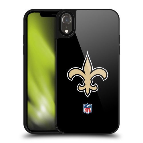 NFL New Orleans Saints Logo Plain Gel Armour Case For Apple iPhone XR