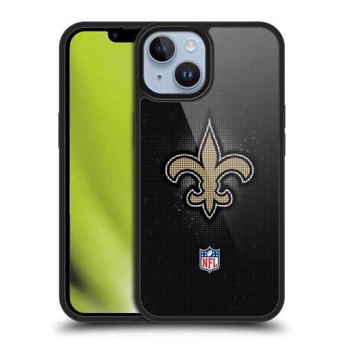 NFL New Orleans Saints Artwork LED Gel Armour Case For Apple iPhone 14