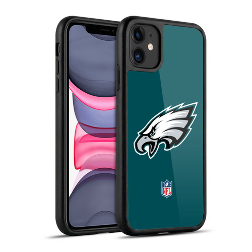 NFL Philadelphia Eagles Logo Plain Gel Armour Case For Apple iPhone 11