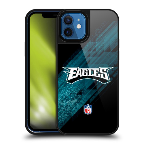 NFL Philadelphia Eagles Logo Blur Gel Armour Case For Apple iPhone 12 / iPhone 12 Pro