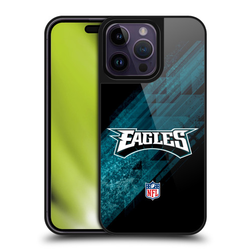 NFL Philadelphia Eagles Logo Blur Gel Armour Case For Apple iPhone 14 Pro Max
