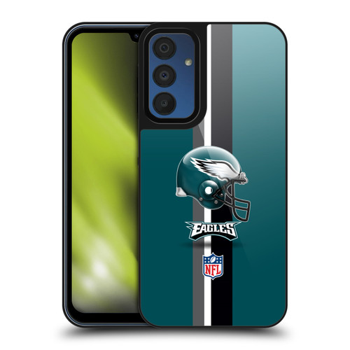 NFL Philadelphia Eagles Logo Helmet Gel Armour Case For Samsung Galaxy A15