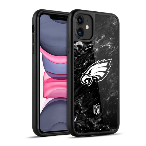 NFL Philadelphia Eagles Artwork Marble Gel Armour Case For Apple iPhone 11