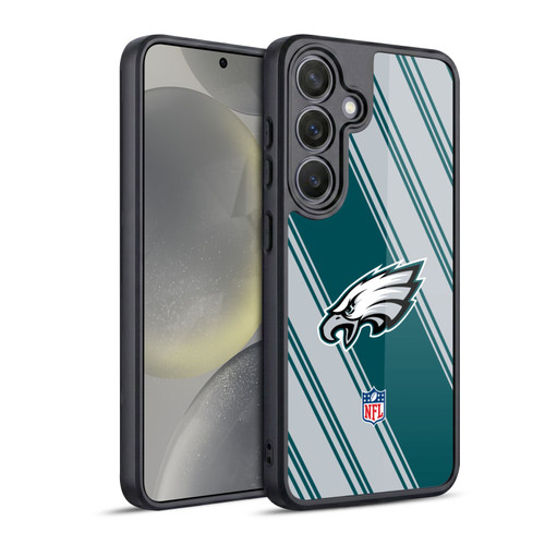 NFL Philadelphia Eagles Artwork Stripes Gel Armour Case For Samsung Galaxy S24 5G