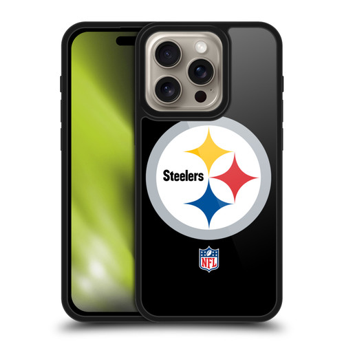 NFL Pittsburgh Steelers Logo Plain Gel Armour Case For Apple iPhone 16 Pro NFL Pittsburgh Steelers Logo Plain Gel Armour Case For Apple iPhone 16 Pro