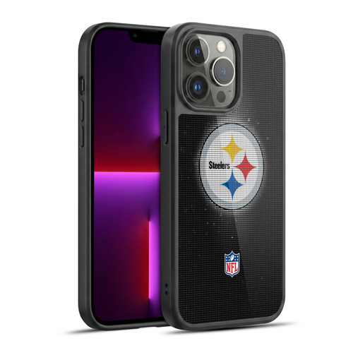 NFL Pittsburgh Steelers Artwork LED Gel Armour Case For Apple iPhone 13 Pro Max