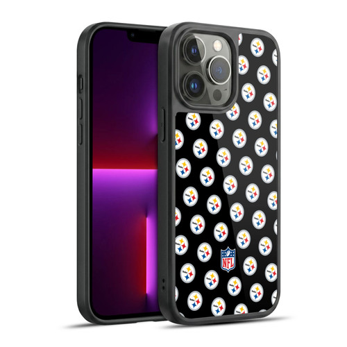 NFL Pittsburgh Steelers Artwork Patterns Gel Armour Case For Apple iPhone 13 Pro Max
