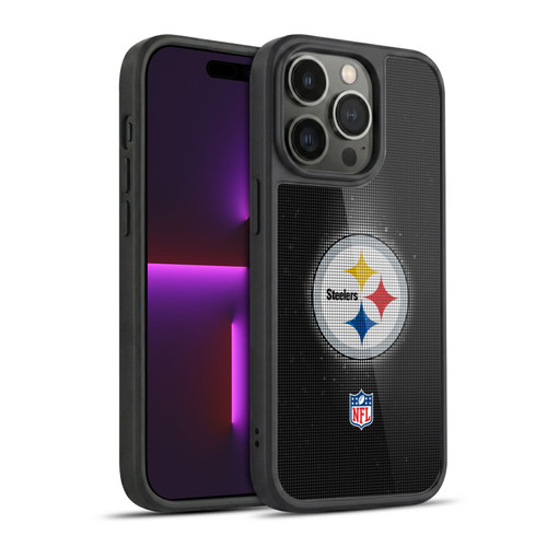 NFL Pittsburgh Steelers Artwork LED Gel Armour Case For Apple iPhone 14 Pro