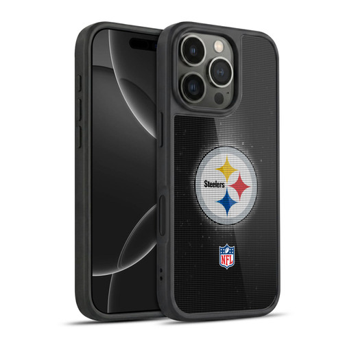 NFL Pittsburgh Steelers Artwork LED Gel Armour Case For Apple iPhone 16 Pro